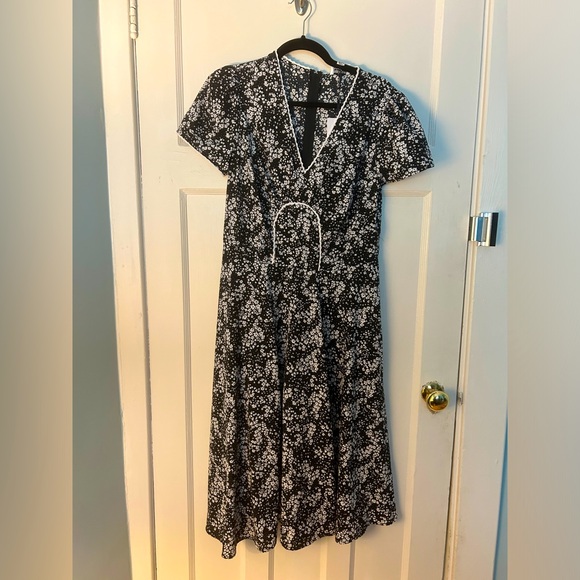 Unique Vintage Dresses & Skirts - Unique vintage floral midi dress